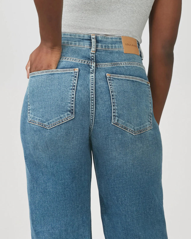 MILAN-DIS Ultra High Rise Wide Leg Jeans