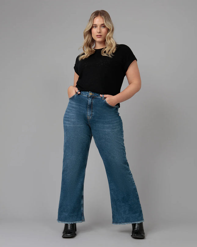 MILAN-DIS Ultra High Rise Wide Leg Jeans