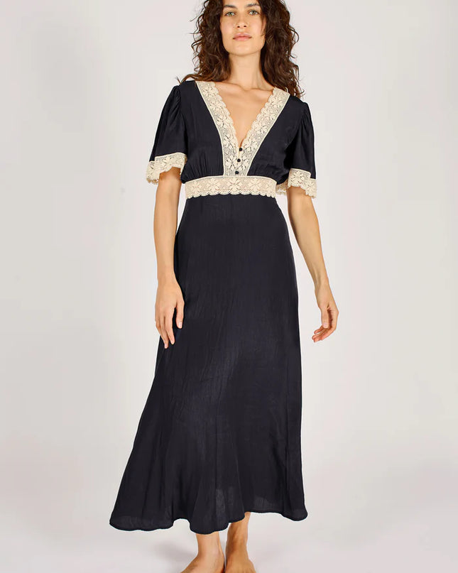 Midnight Lace Felicity Dress