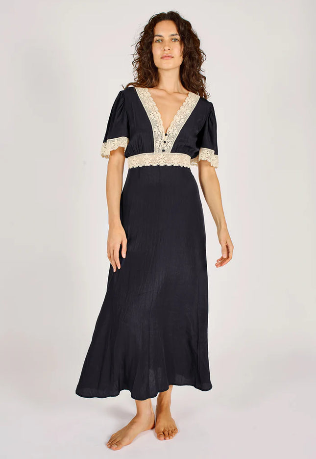 Midnight Lace Felicity Dress
