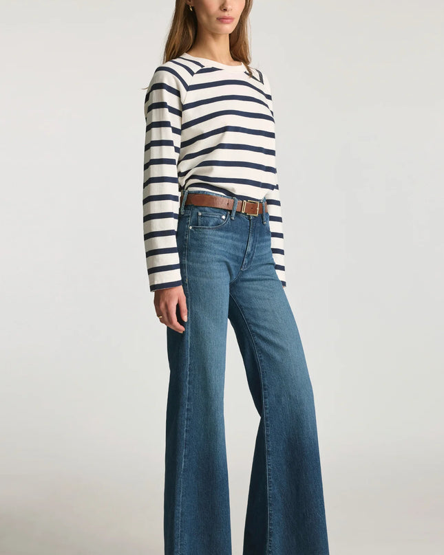 Grace Relaxed Flare Jeans Dark
