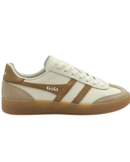 Viper Leather Trainer Off White/Bone/Light Caramel/Gum