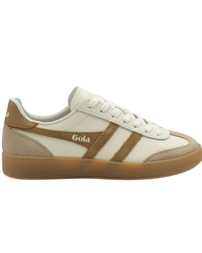 Viper Leather Trainer Off White/Bone/Light Caramel/Gum