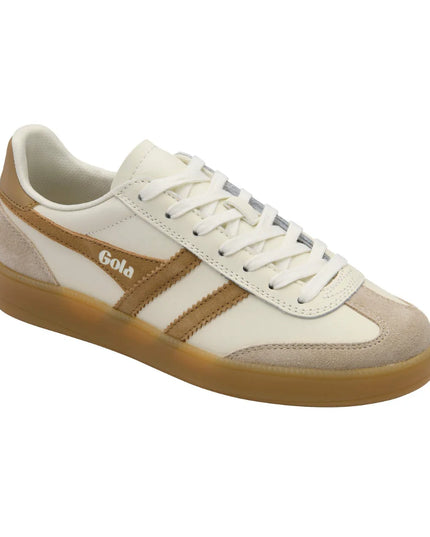 Viper Leather Trainer Off White/Bone/Light Caramel/Gum