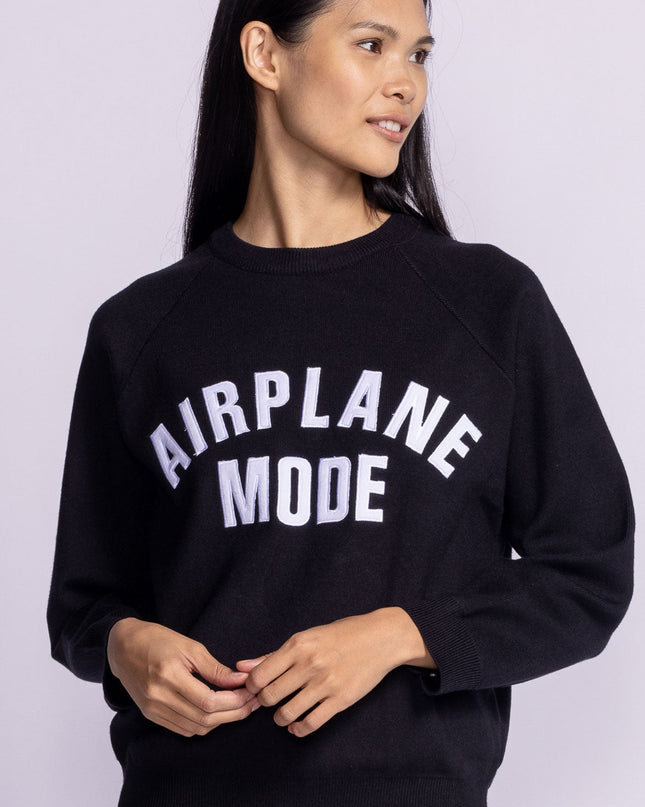 Catching Flights Sweater - Black