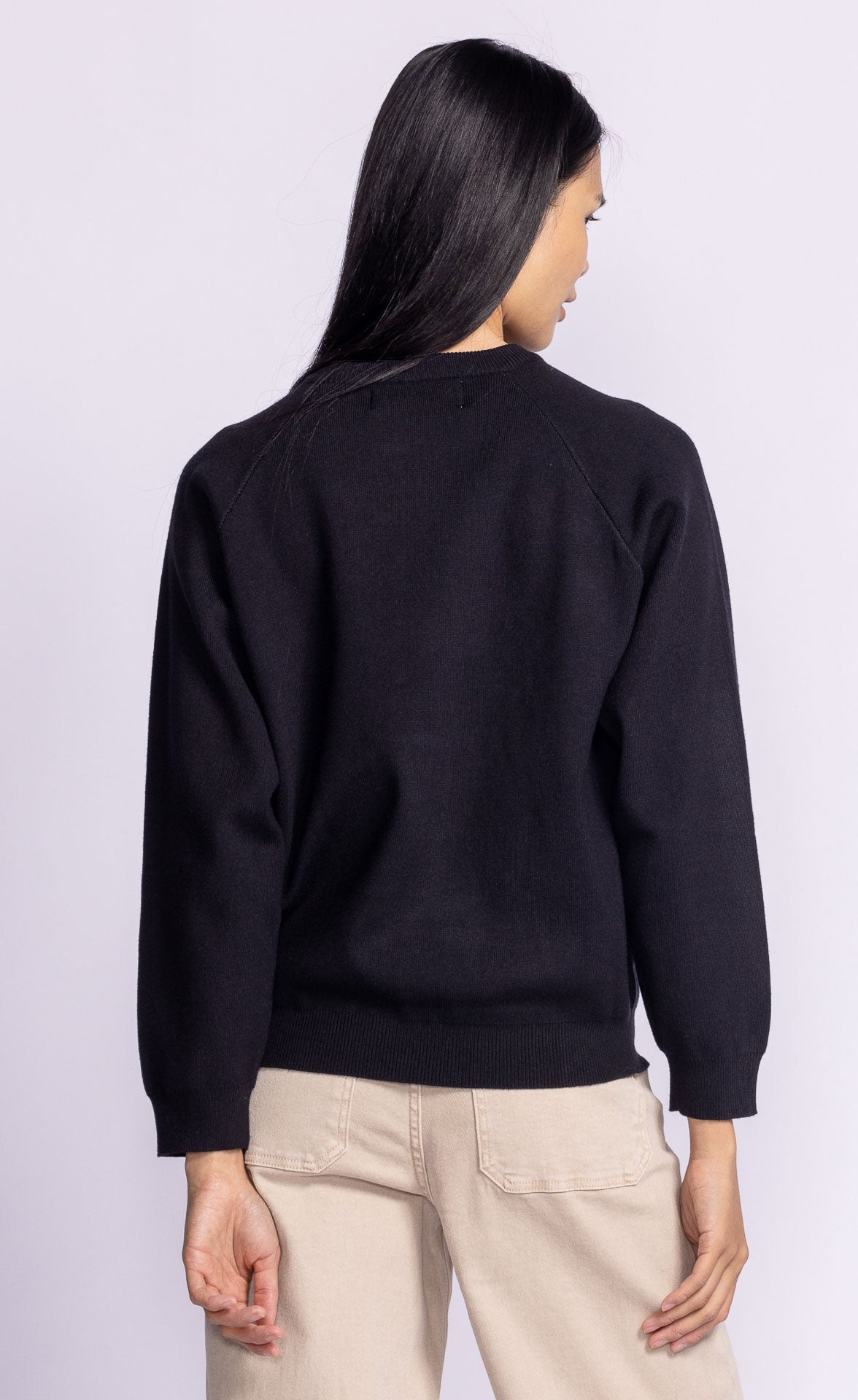 Catching Flights Sweater - Black