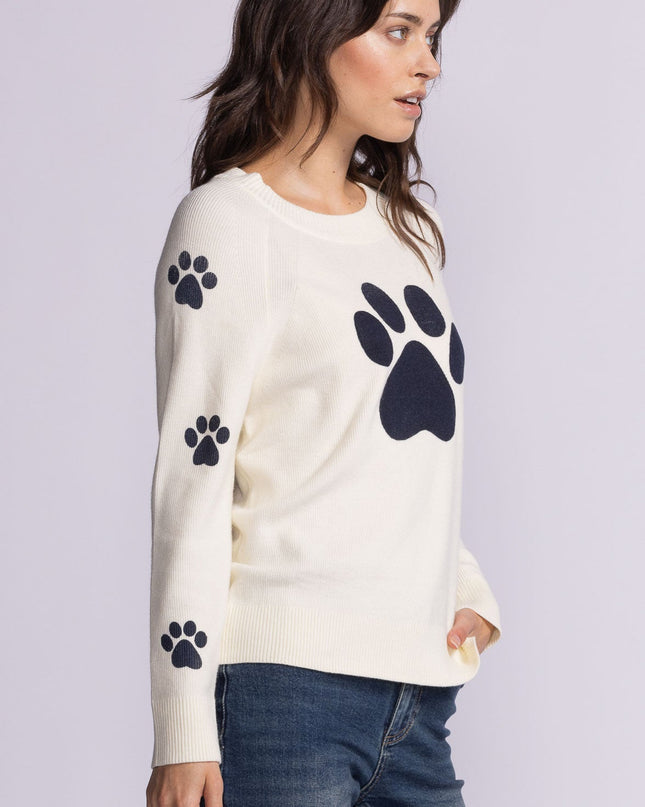 Hayden Sweater - White