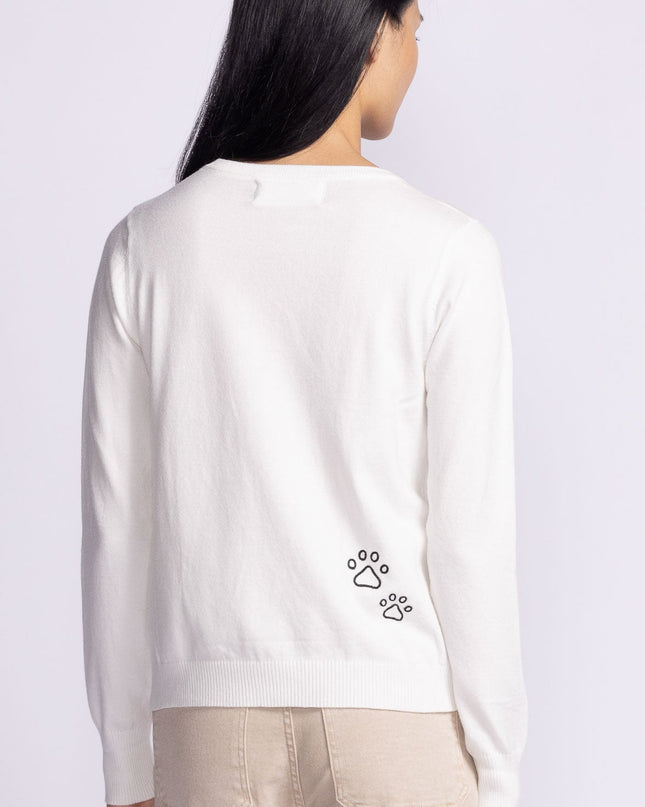 Friends Forever Sweater - White