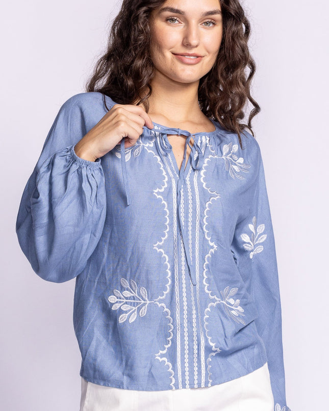 Whitney Top - Blue