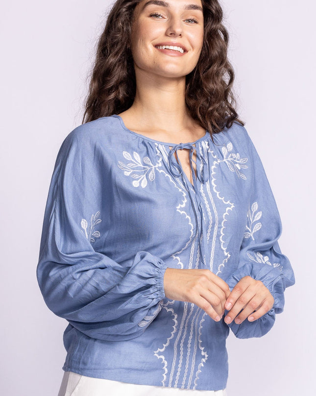 Whitney Top - Blue