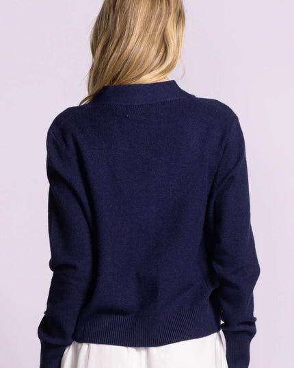 Hampton Cardi Navy