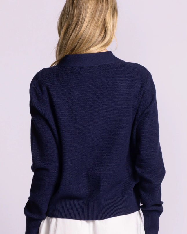 Hampton Cardi Navy