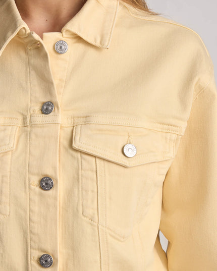 Harmony Denim Jacket Lemon Denim