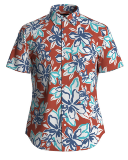 Corinth Floral SS Button Down