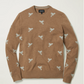 Bonobos All-Birds men's wool blend sweater. Limited edition birds sweater. Available at Rustic Chic Boutique Mackinac Island, Michigan