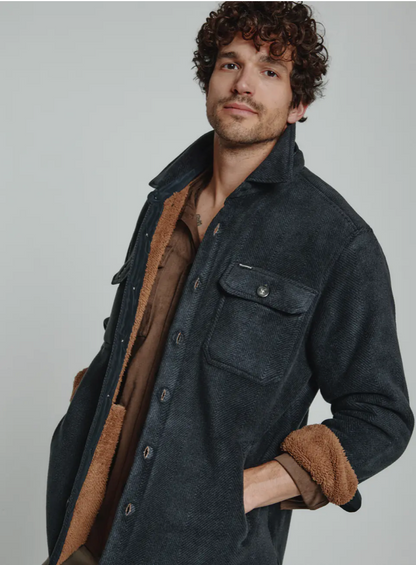 7Diamonds Men's sherpa lined jacket. Available at Rustic Chic Boutique Mackinac Island, Michigan