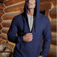 7Diamonds Men's herringbone zip-up hoodie. At Rustic Chic Boutique Mackinac Island, Michigan