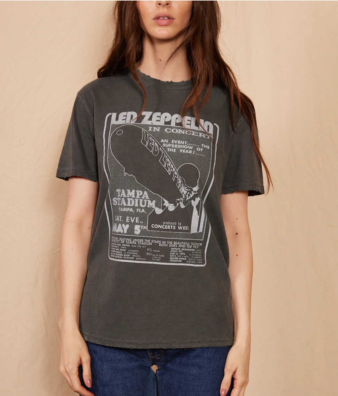 Led Zeppelin - 1973 Sunkissed Tee