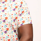 Premium Short Sleeve Floral Button Down