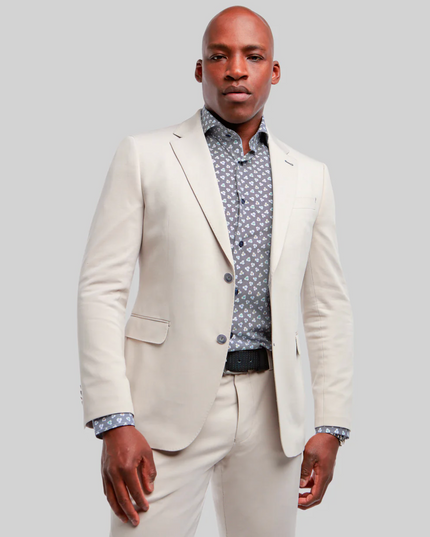 Richmond Cream Stretch Blazer