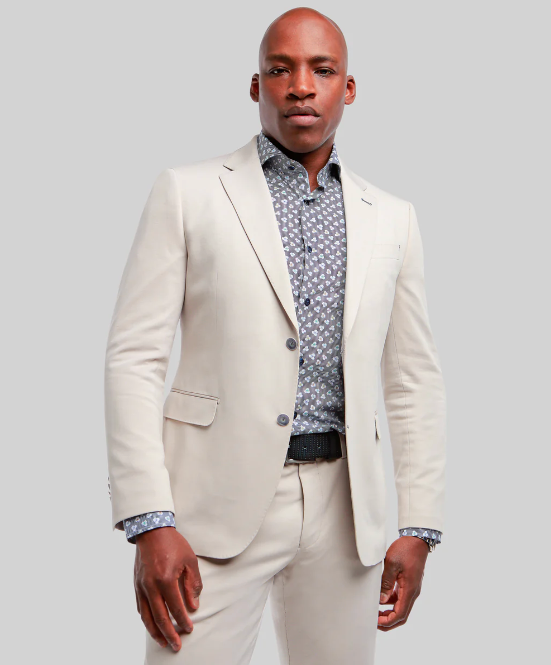 Richmond Cream Stretch Blazer