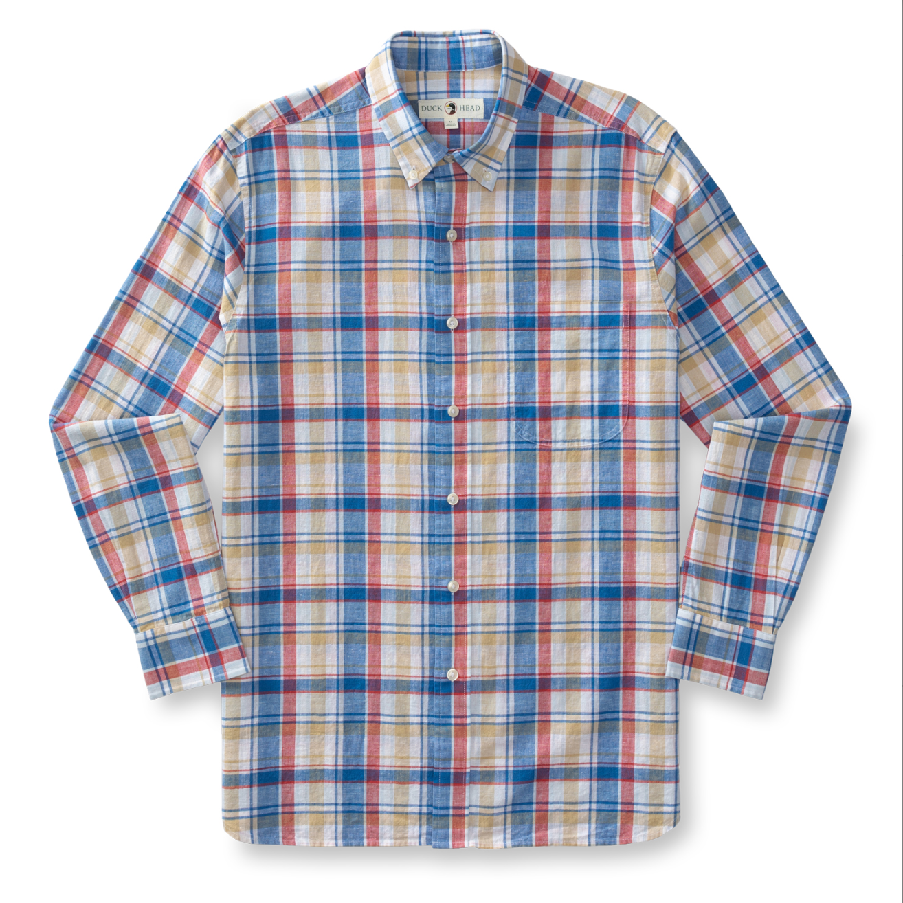 Imperial Cotton Oxford Plaid LS