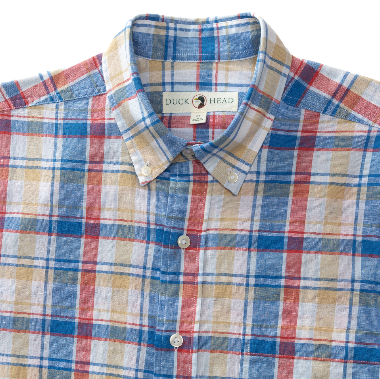 Imperial Cotton Oxford Plaid LS