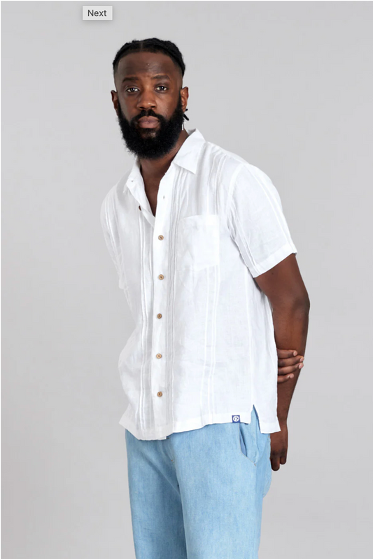 Leo Linen Shirt Off-White
