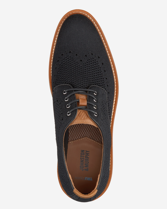 Upton Wingtip Knit - Black