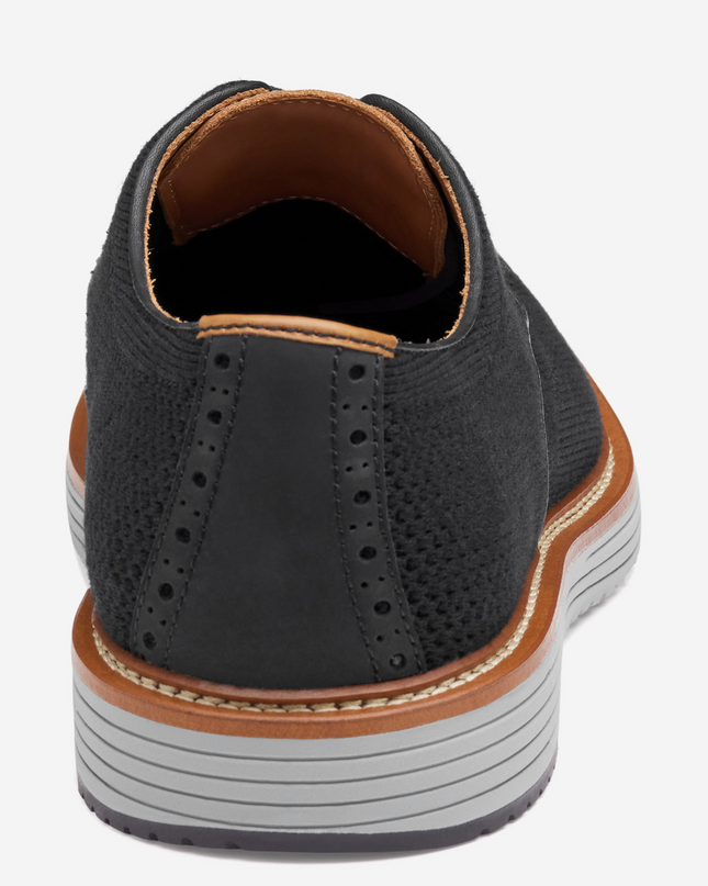Upton Wingtip Knit - Black