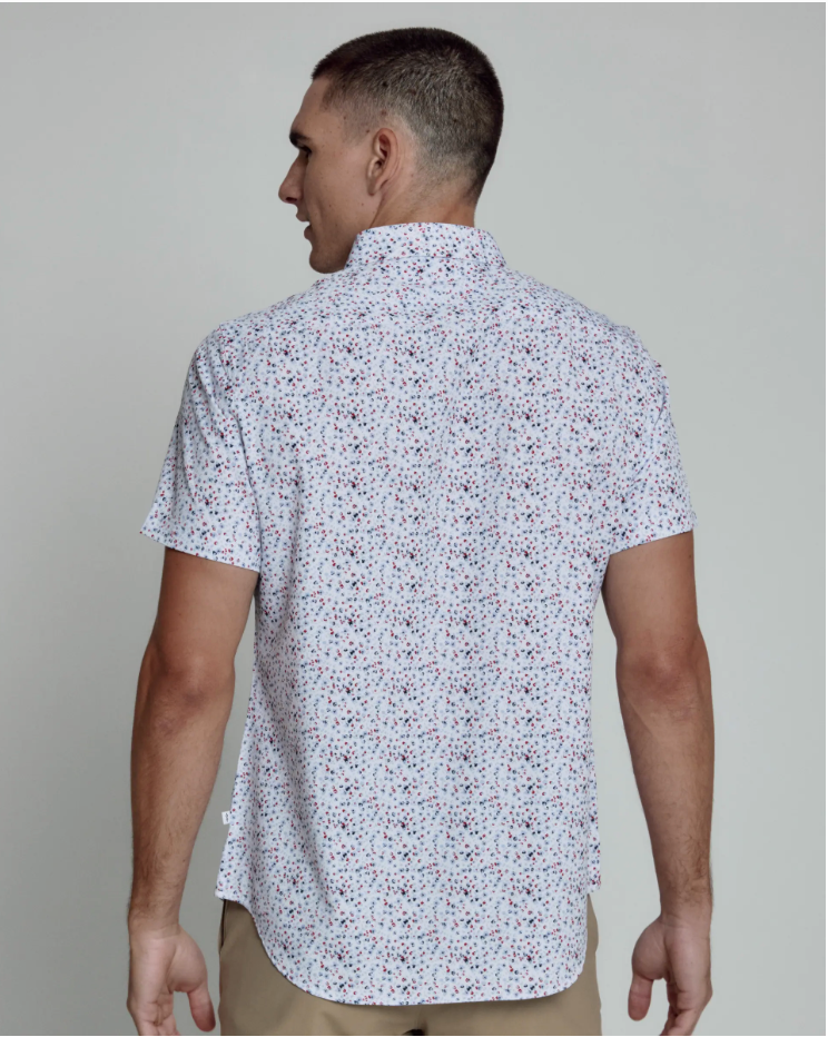 Griffin  Button Down - White