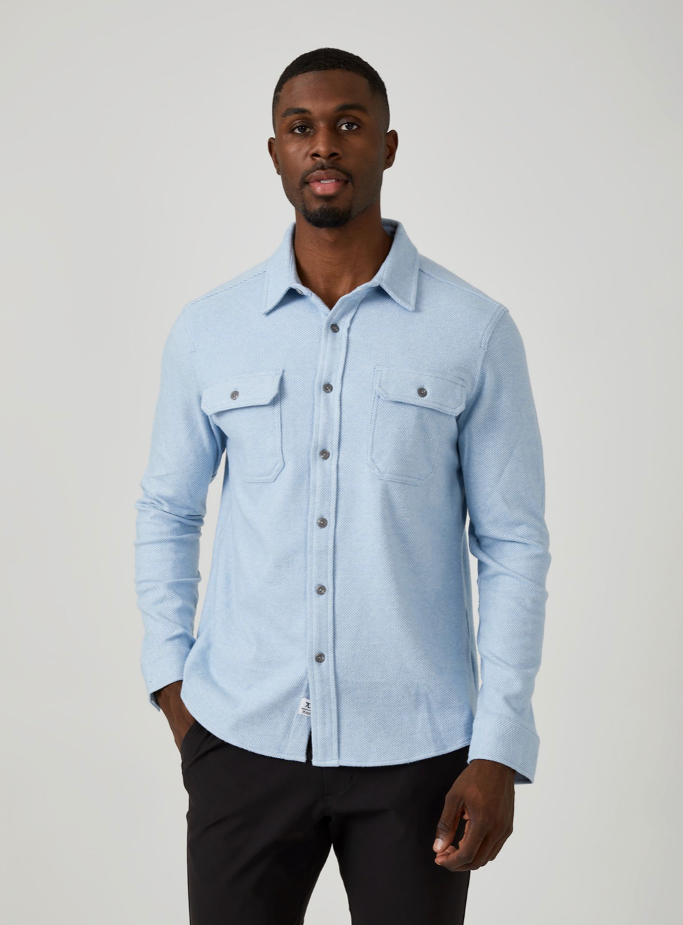 Light Blue Overshirt