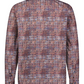 Abstract Digital Design Long Sleeve Woven Shirt