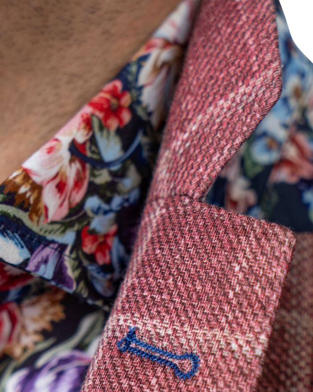 Portland Windowpane Stretch Blazer