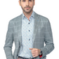 Portland Windowpane Stretch Blazer