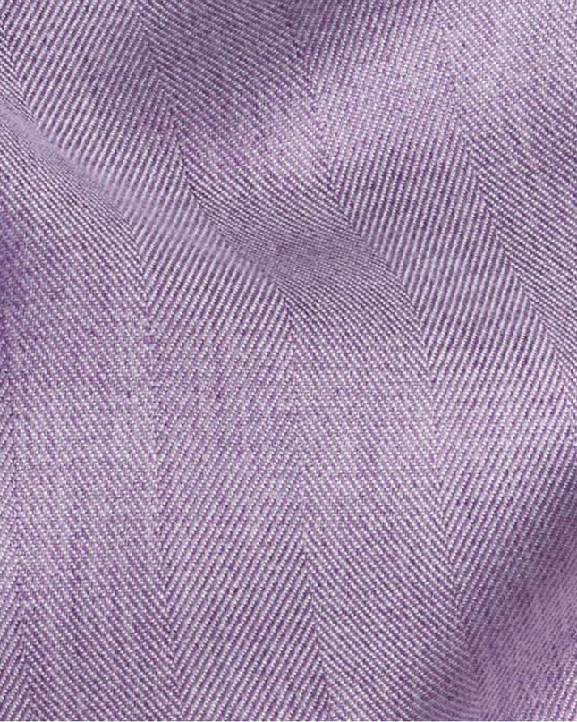 Lilac Herringbone Sport Shirt