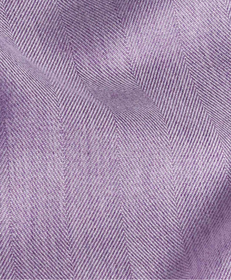Lilac Herringbone Sport Shirt