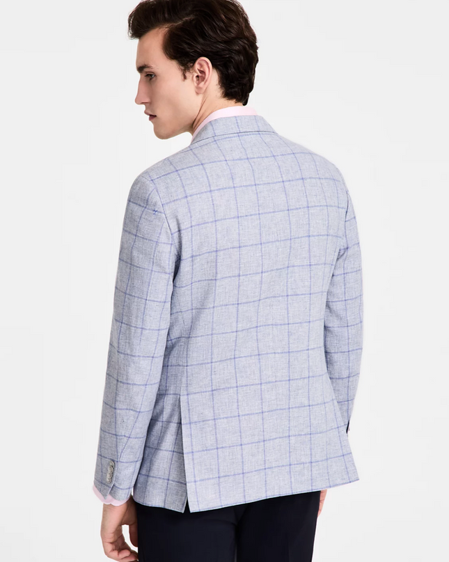 Classic Blue Windowpane Sport Jacket