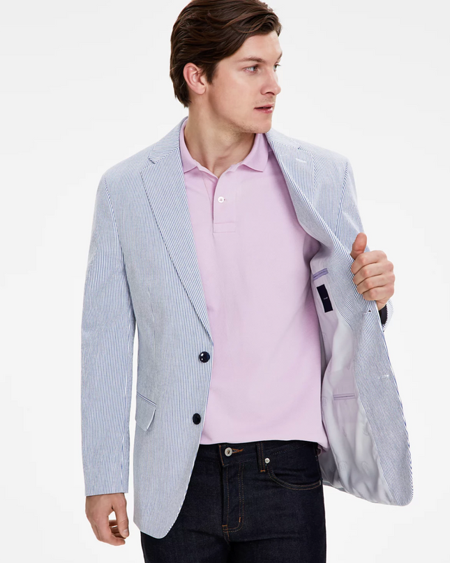 Seersucker Sport Jacket