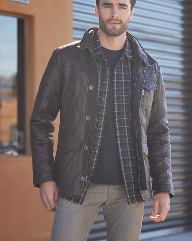 Kalisdo Fall Leather Jacket