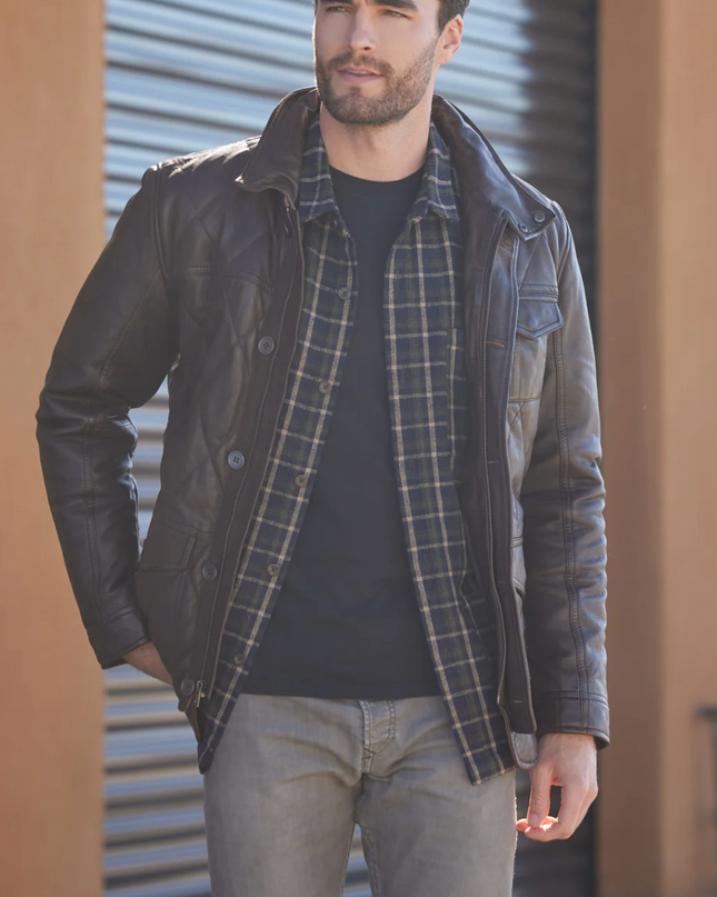 Kalisdo Fall Leather Jacket
