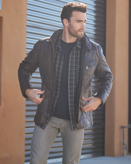 Kalisdo Fall Leather Jacket