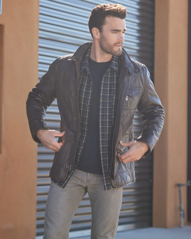 Kalisdo Fall Leather Jacket