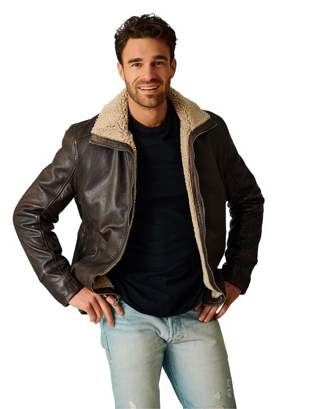 Nuuko Lambskin Fur Car Coat