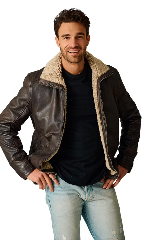 Nuuko Lambskin Fur Car Coat