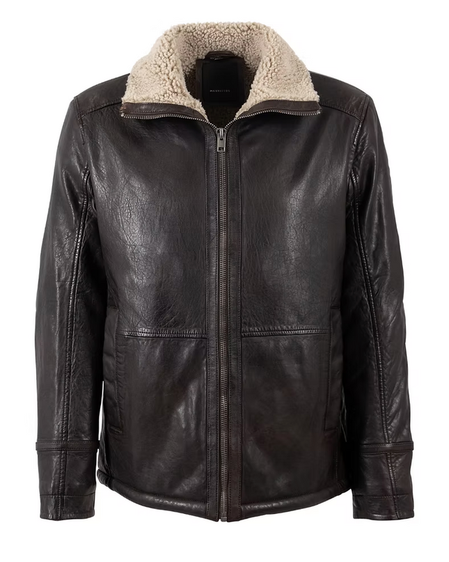 Nuuko Lambskin Fur Car Coat