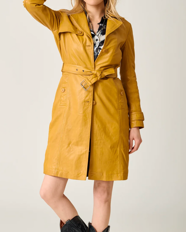 Leah Classic Fit Women's Trench