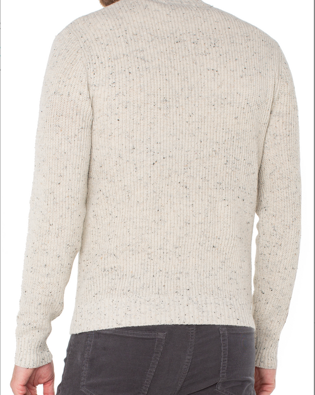 Donegal Rib 1/4 Zip Sweater