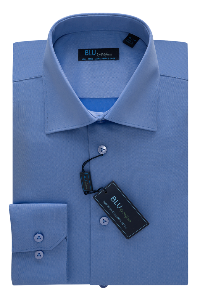 Blue Non-Iron Prado Dress Shirt