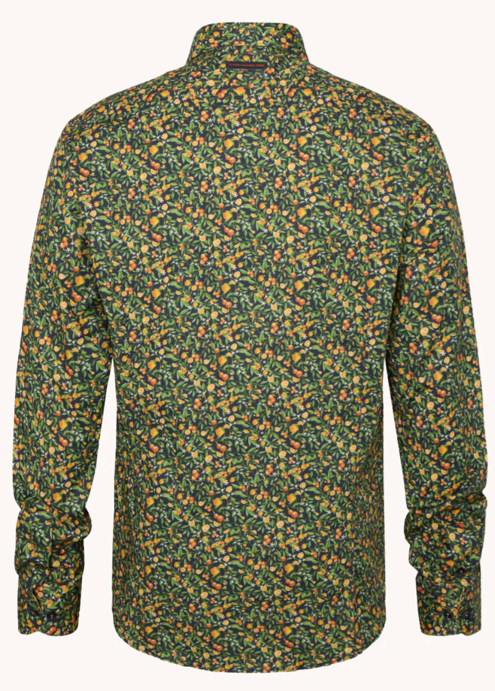 Citrus Navy LS Button Down